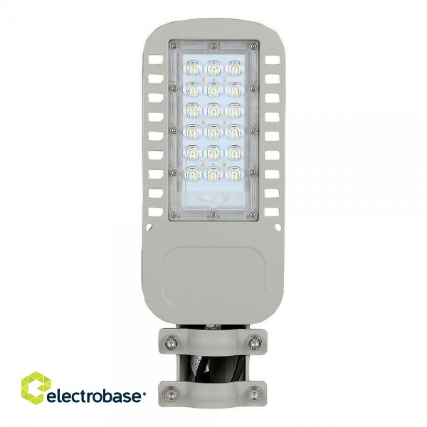 LED street luminaire V-TAC SAMSUNG CHIP 30W Lenses 110st 135Lm/W VT-34ST-N 4000K 4050lm image 1