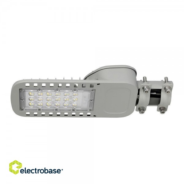 LED street luminaire V-TAC SAMSUNG CHIP 30W Lenses 110st 135Lm/W VT-34ST-N 6500K 4050lm фото 3