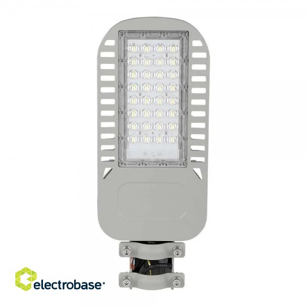 LED street luminaire V-TAC SAMSUNG CHIP 50W Lenses 110st 135Lm/W VT-54ST-N 6500K 6850lm фото 1