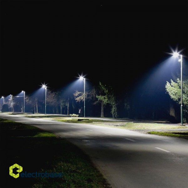 LED street luminaire V-TAC SAMSUNG CHIP 30W Lenses 110st 135Lm/W VT-34ST-N 6500K 4050lm фото 6