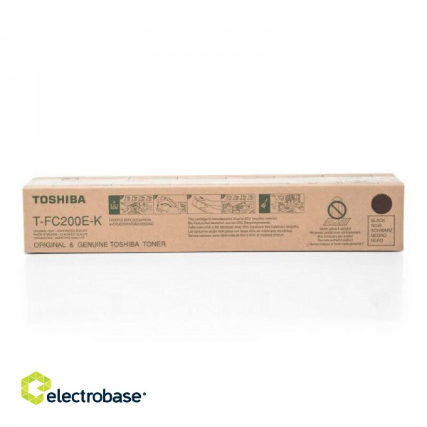 Toshiba toner cartridge T-FC200EK TFC200E T-FC200 black