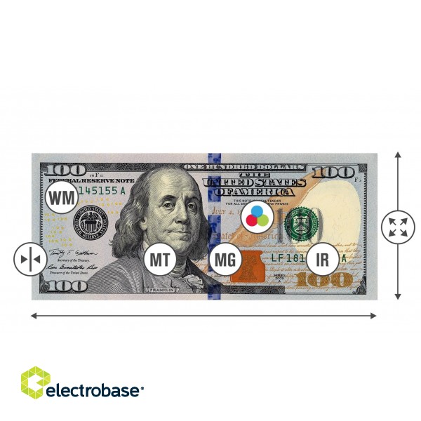 Safescan Banknote tester 185-S black image 6