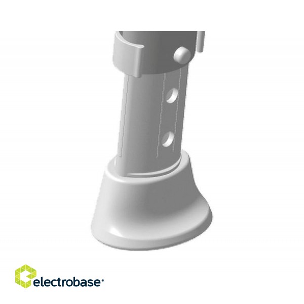 Dietz Tayo SilverLine - antibacterial round shower stool with height adjustment paveikslėlis 2