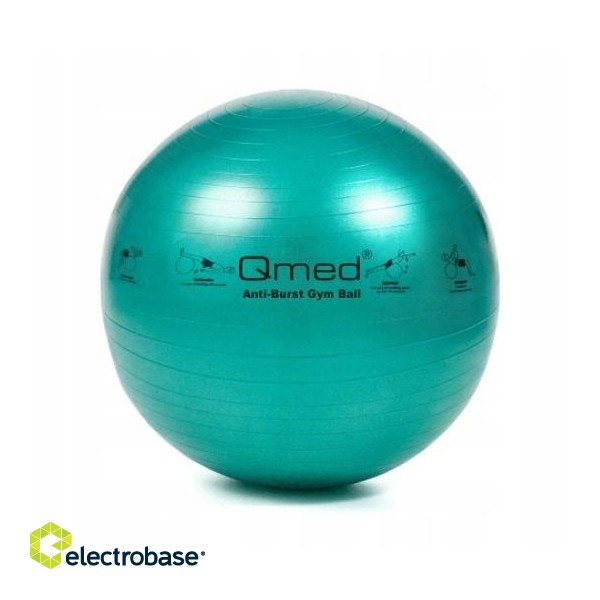 ABS rehabilitation ball with pump 65cm image 2