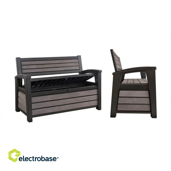 Keter 17204490 outdoor bench Solid Resin image 2