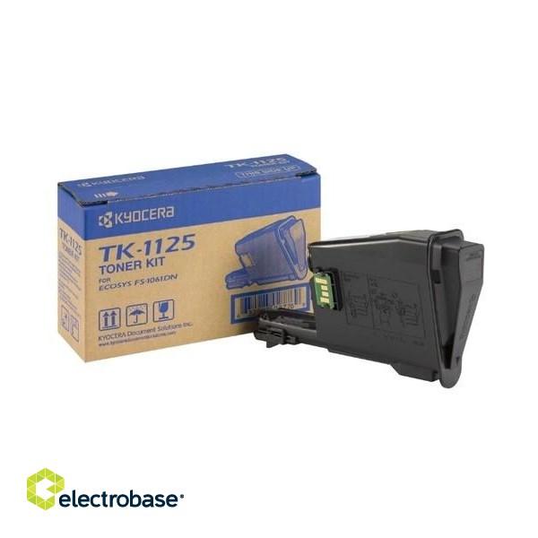 KYOCERA TK-1125 toner cartridge 1 pc(s) Original Black image 1