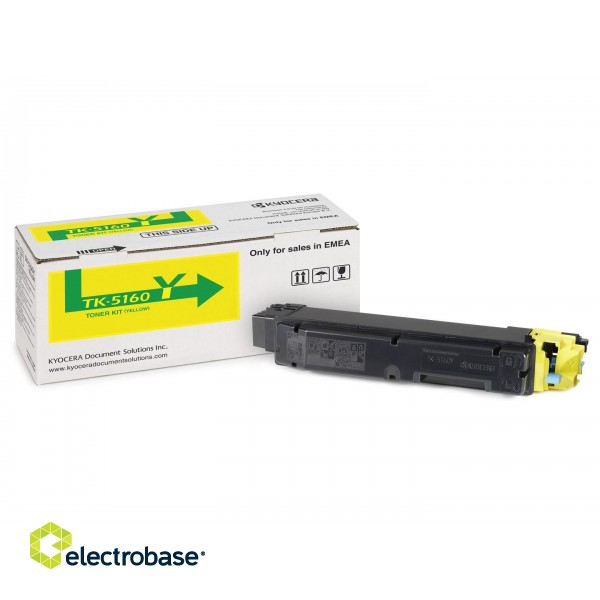 KYOCERA TK-5160Y toner cartridge 1 pc(s) Original Yellow paveikslėlis 3