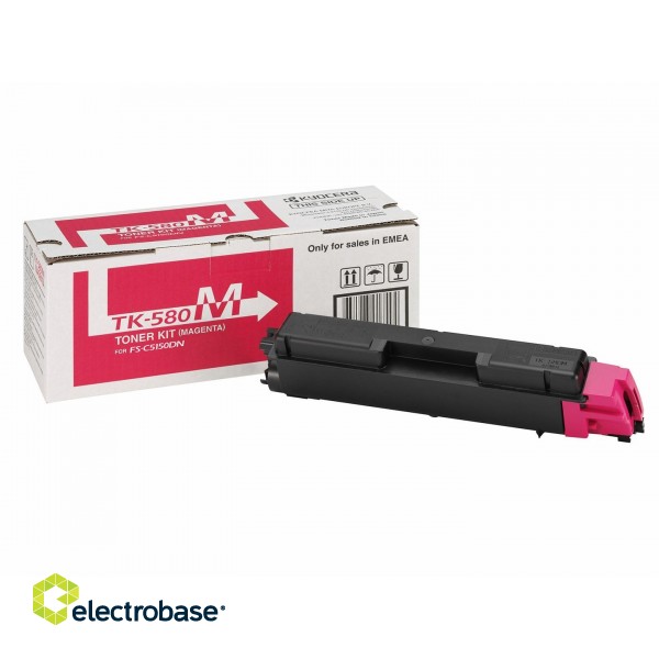 KYOCERA TK-580M toner cartridge 1 pc(s) Original Magenta image 3