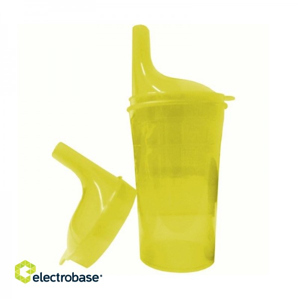 Safety cup to eat and drink Yellow image 1