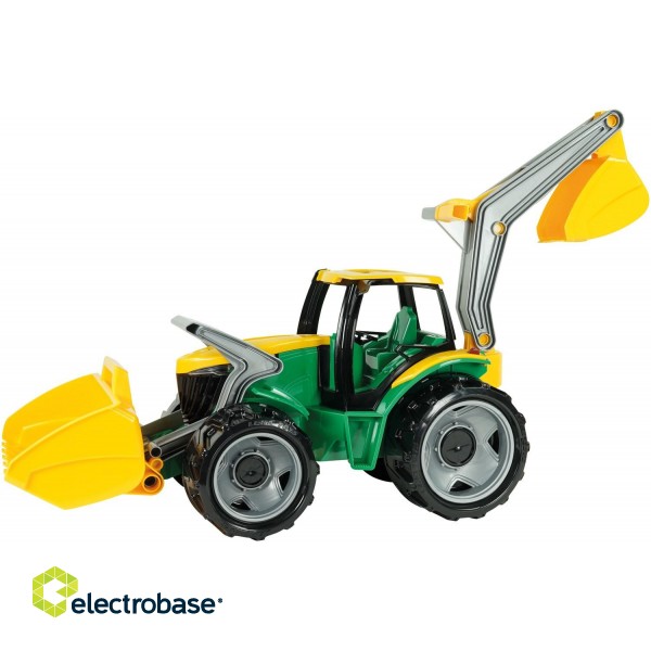 LENA Tractor bulldozer + excavator 02080 image 6