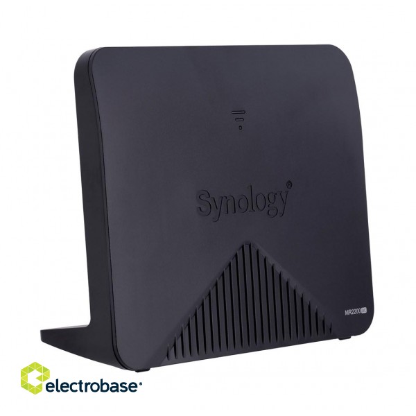 Synology MR2200AC wireless router Gigabit Ethernet Dual-band (2.4 GHz / 5 GHz) Black image 1