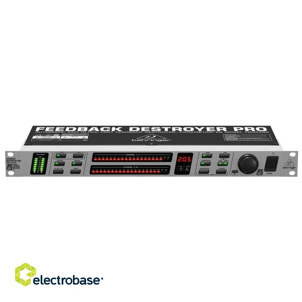 Behringer FBQ2496 audio equalizer image 1