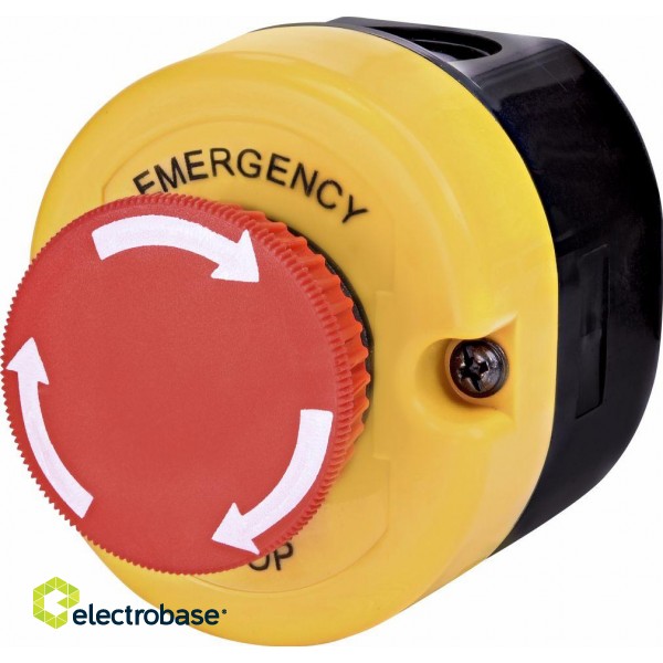 ESE1Y-V1 pbs yellow emergency stop red