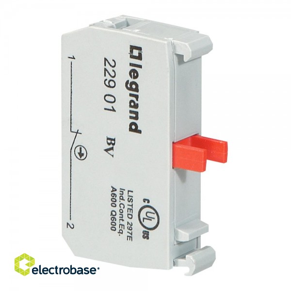 Osmoz electrical block - for non illuminated head - NC