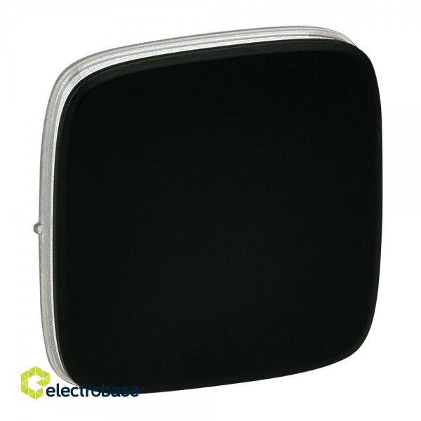 Cover plate Valena Allure - intermediate switch - black