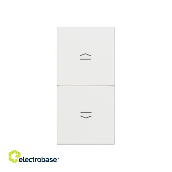 CLASSIA - DUAL-KEY CHANGEOVER SWITCH 10A WH