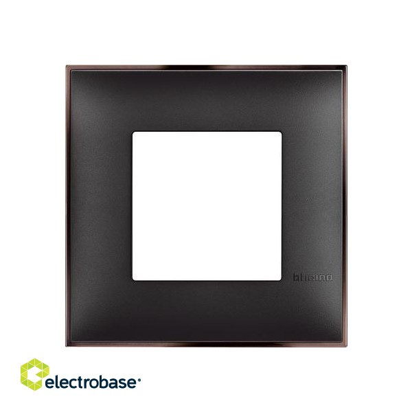 CLASSIA - cover plate 2P black nickel