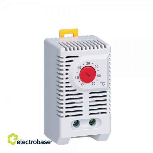 TA0060NC termostats sildītājam ar NC kont. 230V; 10A; 0C+60C