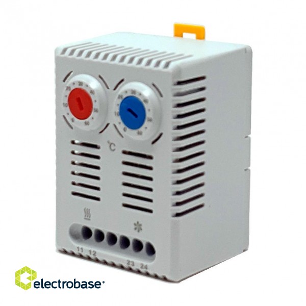 TA060OC-2 термостат для отопления с НО+НЗ контактоми 230V; 10A; 0C+60C