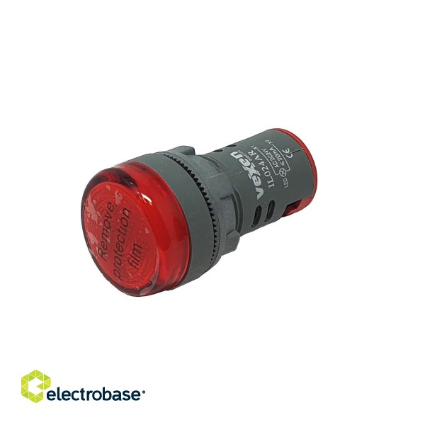IL024AR LED sarkana indikācijas signāllampa 24V AC/DC