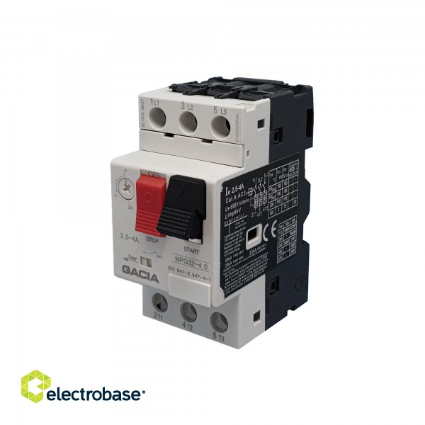 MPG32 2.5-4A motor protection circuit breaker