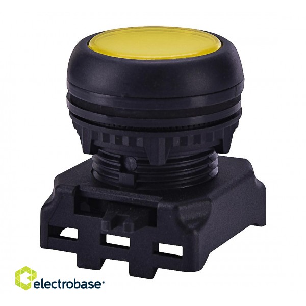 PBFI-Y flush head actuator illuminated yellow