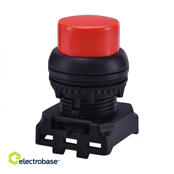 PBP-R projecting push actuator  red