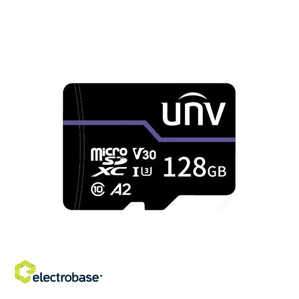 TF-128G-T-IN ~ 128GB UNV microSD atmiņas karte TLC C10/U3/V30/A2 100/85Mbps