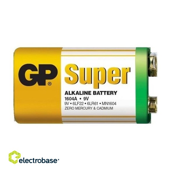 GP 1604 A ~ 9v 0.55Ah baterija