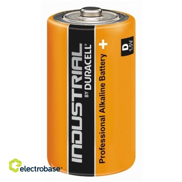 BATD.ALK.DI; LR20/D baterijas 1.5V Duracell INDUSTRIAL sērija Alkaline MN1300 bez iepakojuma 1gb.