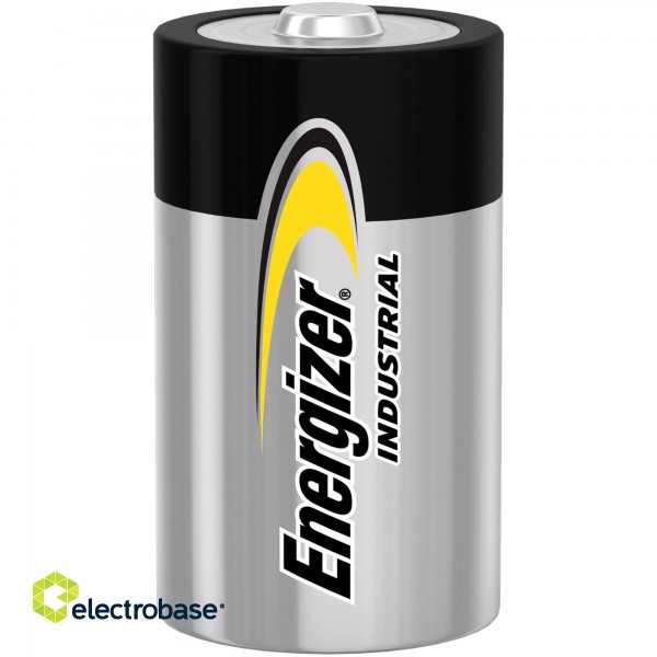 BATD.ALK.EI; LR20/D baterijas 1.5V Energizer Industrial Alkaline MN1300/E95 bez iepakojuma 1gb.