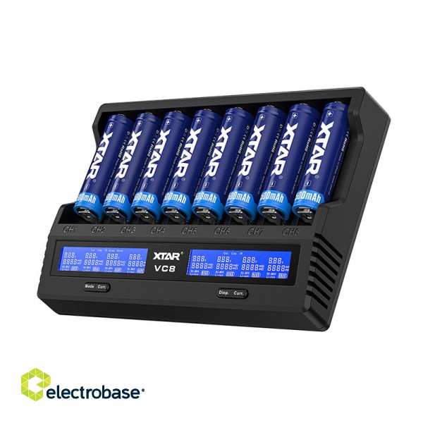 VC8 XTAR charger in a package of 1 pc. image 2