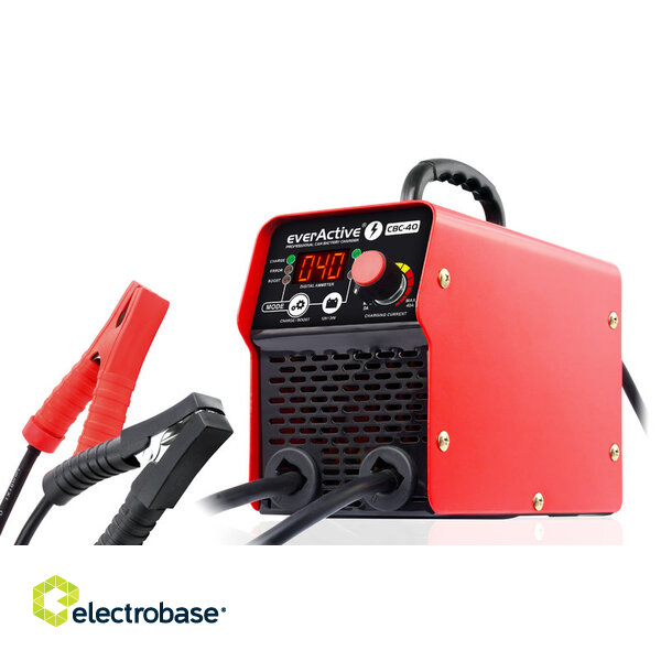 Charger - Starter for car, motorcycle, etc. 12V and 24V batteries (25-1000Ah) CBC-40 image 1