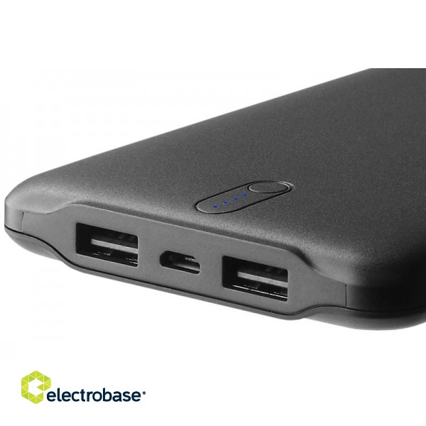 Power Bank //Energy bank// 10000vmAh, 37 Wh, 5V everActive Li-pol EB-10K, 1x micro USB, 2xUSB-A image 2