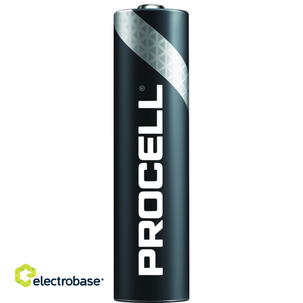 LR03/AAA baterija 1.5V Duracell Procell INDUSTRIAL serija Alkaline PC2400 pakuotė po 10 vnt. paveikslėlis 6