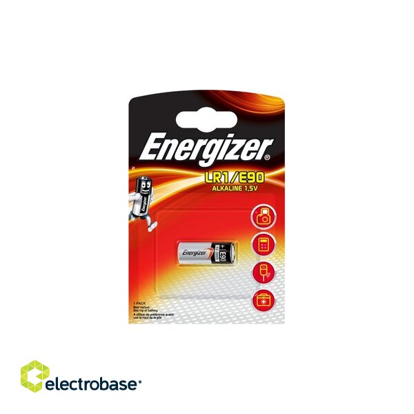 BATN.E1; LR01 batteries 1.5V Energizer Alkaline E90 in a package of 1 pc.