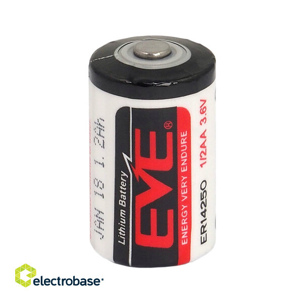 1/2 AA Li baterija 3.6V EVE LiSOCl2 ER14250 image 1