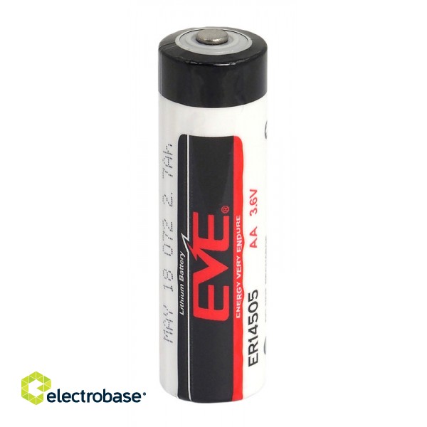 БАТАА.Л.ЕВЕ; Литиевая батарея AA, 3,6 В, упаковка EVE LiSOCl2 ER14500, 1 год фото 1