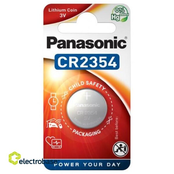 BAT2354.P1; CR2354 Panasonic lithium batteries in a package of 1 pc.