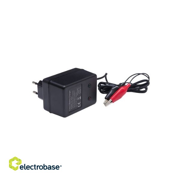 Charger for 12V lead battery acid-lead 400mA 1.2÷4Ah 14.4V charging voltage, current 0.4A