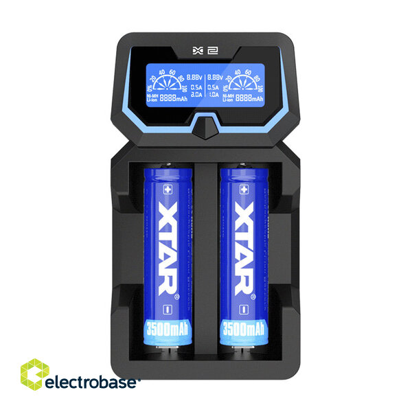 Зарядное устройство X2 XTAR в упаковке по 1 шт. фото 5