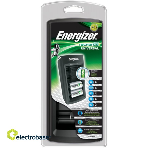 Зарядное устройство Energizer UNI NEW в упаковке по 1 шт. фото 1