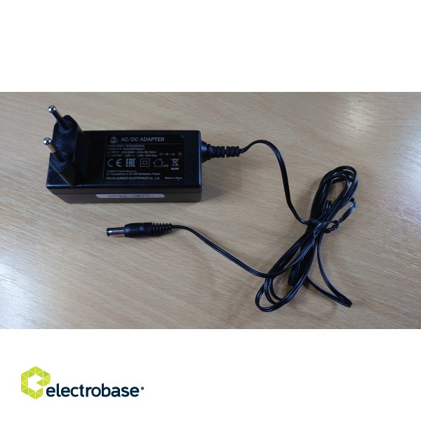Power supply unit 18W 12VDC 1.5A connector 5.5/2.1 black image 3