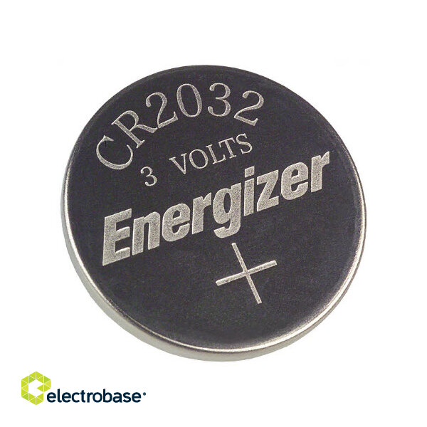 CR2032 paristot 3V Energizer litium 2032 industrial 20 kappaleen pakkauksessa