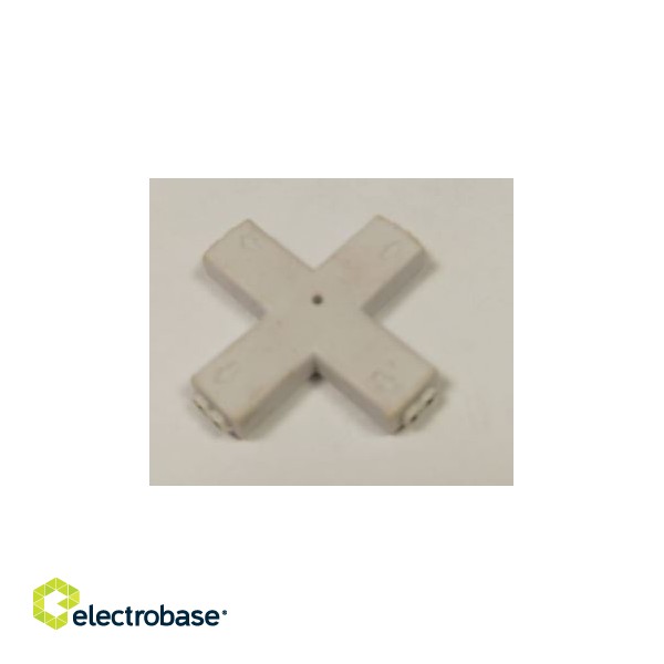 Bousval Électrique™ LED Strip 10mm 4-way connector, 2 wires
