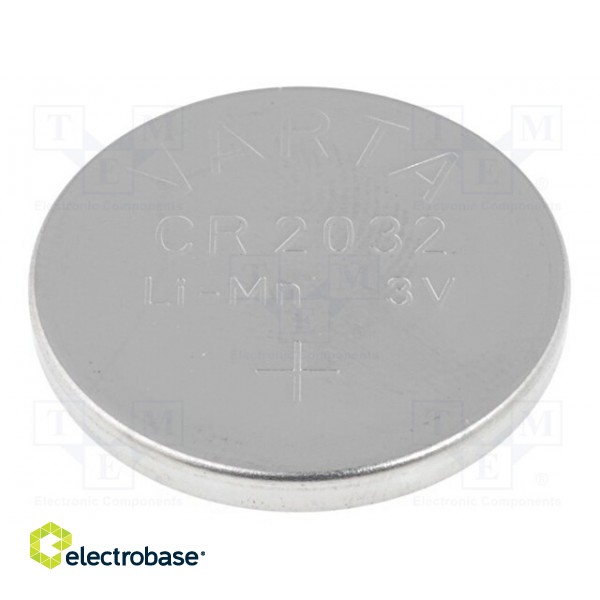 CR2032 baterijas 3V Varta litija electrobase.lv