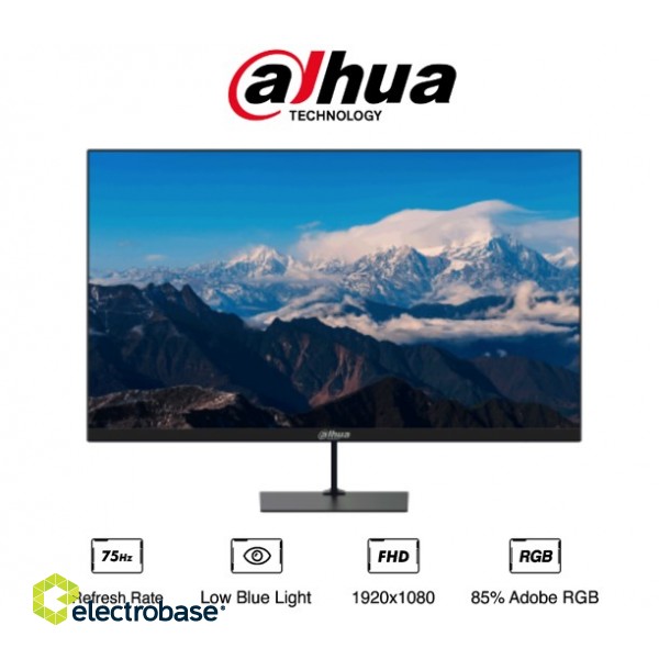 LCD Monitor | DAHUA | 27" | Business | Panel VA | 1920x1080 | 16:9 | 75Hz | 5 ms | Tilt | Colour Bla
