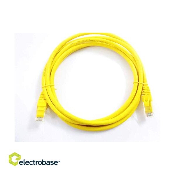 dzeltens patch cord electrobase.lv