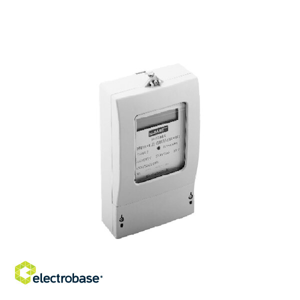 Three-phase reactive electricity meter, 3x30A (max 100A)