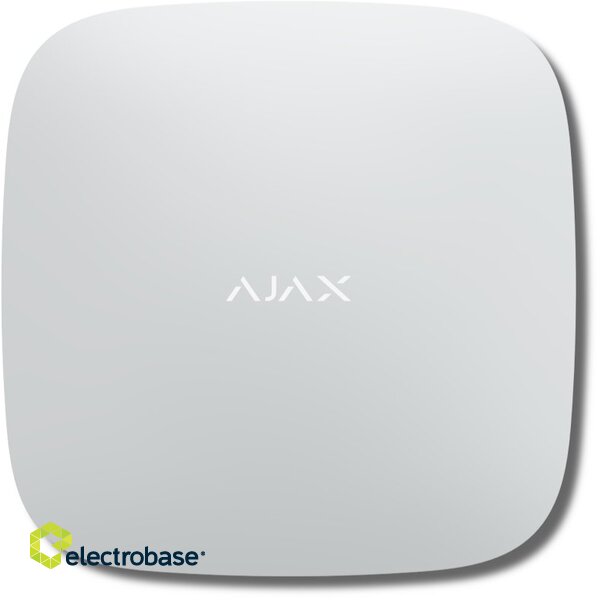 Centralais Hub ar GSM + Ethernet pieslēgumu :: Balts  AJAX image 1